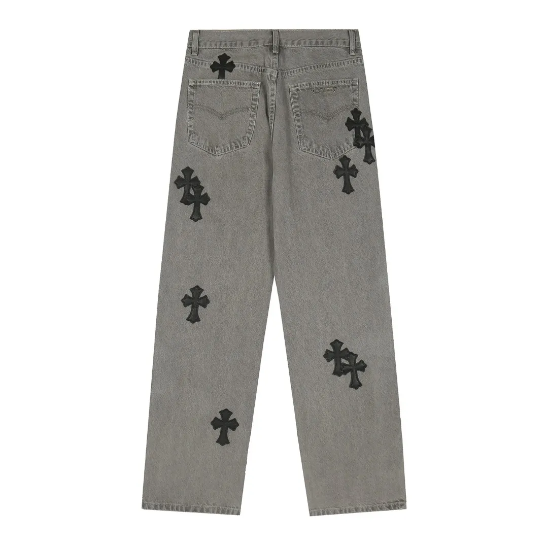 P230 White background picture [High quality] Code: 25026# Color: washed gray Size: S/28 to Fermentation wash and soft color fixation, soft and thick to wear. Details are all hand-polished and made with craftsmanship. All-over jacquard fabric has a unique design style. Multiple processes have been used to create a full retro feel. A niche and unique non-contrast shirt. Customized distressed spray-painted buttons. Every detail is crafted with craftsmanship.